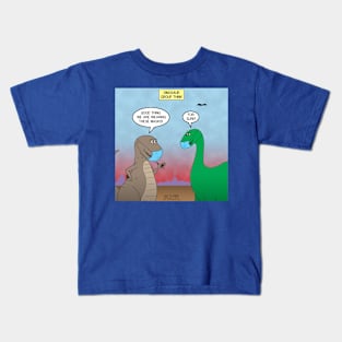 Dinosaur Group Think Kids T-Shirt